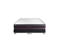 Ensemble double sommier + matelas REGEN à mémoire de forme 160x200