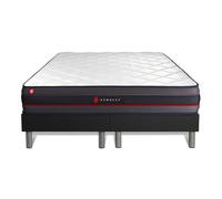 Ensemble double sommier + matelas REGEN à mémoire de forme 200x200