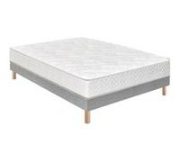 Ensemble Aline 598 Ressorts ensachés + Sommier Base Ferme 90x190
