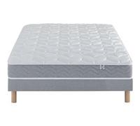 Ensemble Douces Nuits Cicareve - 667 ressorts ensachés + Sommier Base Morpho 160x200 avec 2 sommiers