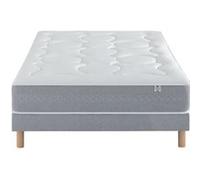Ensemble Laly 100% Latex + Sommier Base Ferme 160x200 avec 2 sommiers