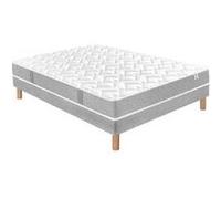 Ensemble douces nuits maeva mousse hr 35g/m3 + sommier base ferme 140x200 G