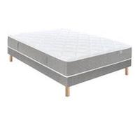 Ensemble douces nuits remory 667 ressorts ensachés + 2 cm viscoélastique + sommier base ferme 120x190 G