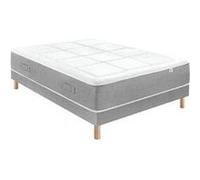 Ensemble douces nuits riviera 744 ressorts ensachés + 6 cm viscoélastique + sommier base ferme 160x200 G