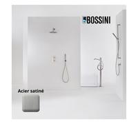 Bossini Inox Set de douche avec support, 1 jet, INC003C00075005,