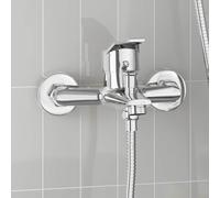 Ensemble Douche Équipement de salle de bain moderne Intérieure Laiton vidaXL vid