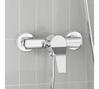 vidaXL Robinet de Douche Mixer Chrome G 1 / 2 pouces Laiton