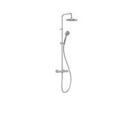 Ensemble douche thermostatique Douche fixe de diam 250 mm Chromé - TRES 21639301
