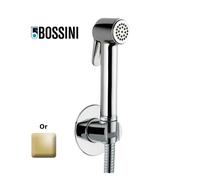 Ensemble douchette avec support et flexible en laiton 125 cm Paloma-Brass or - Bossini CA2001B021