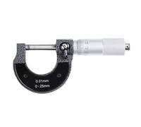 Ensemble d'outils 0-25mm 0.001mm, micromètre métrique externe, jauge de précision, étrier(0-25mm)