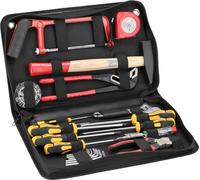 Ensemble d'outils, 23 pièces, dans une pochette en tissu