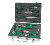 Ensemble d'outils 24 pièces - BRÜDER MANNESMANN - Tournevis, pince, marteau, clés Allen et plus