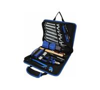 Ensemble d'outils 64 pcs dans un sac de cuir Acier