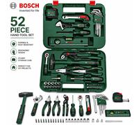 Ensemble d'outils à main Bosch 52 pièces kit de réparation de bricolage...