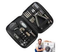 Ensemble d'outils à usage manuel, 27 accessoires de démontage, kit d'outils pour usage domestique | Pour l'entretien de la maison, des tâches quotidiennes, de la salle de bain et de la chambre