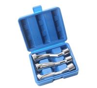 Ensemble D'outils Automobiles Pratiques Avec Clés À Douille Automobile De Boîte De Stockage Pour La Ligne Carburants Et Les Capteurs D'oxygène Service L Type Clés Ouvertes Pour Les Capteurs