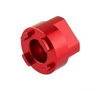 Ensemble d'outils avec bouchon de manivelle et matériel de démontage pour pédalier SRAM compatible avec les pédaliers modernes (C-rouge)