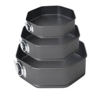 Ensemble d'outils Bakeware - Support de formulaire de plateau | Cavité de forme de test à haute température avec revêtement anti-carafe et finition de revêtement à libération rapide