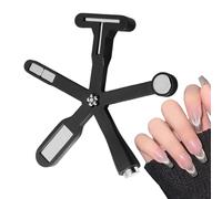 Ensemble d'outils d'aimant pour ongles : aimant pour ongles, gel de vernis à ongles | Magnets d'ongles, outils de conception de bâtons, 6 x manucure manucure attraction magnétique