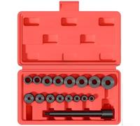 Ensemble d'outils d'alignement de disque d'embrayage 17 pièces en acier au carbone pour réparation de boîte de vitesses Ford Mazda et autres marques dans une boîte de rangement robuste