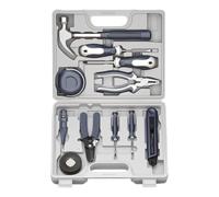 Ensemble d'outils de base Kit 11 pièces multifonctions avec boîte