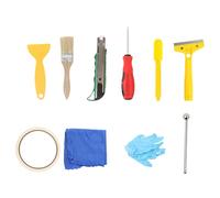 Ensemble D'Outils De Calfeutrage,1 Ensemble Pour La Beauté Des Joints De Salle De Bain | Outil De Nettoyage Du Carrelage | Pour Marbre Céramique Granit Douche Sol Mur Métal