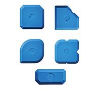 Ensemble d'Outils de Calfeutrage en Silicone - 5 Pièces Lisseurs de Joint et Grattoirs pour le Lissage