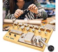 Ensemble d'outils de cintrage d'anneaux, métal portable multifonctionnel manuel bijoux anneau boucle d'oreille machine à cintrer professionnel anneau cintreuse fabricant outils de fabrication de bijou