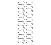 Ensemble d'outils de clôture robustes 20/30/40 pièces tendeurs de fils réglables en métal galvanisé pour installation de ferme, jardin, ferme, ranch