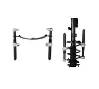 Ensemble d'outils de compresseur - DUOKU - XC6455 - 2 compresseurs Macpherson - Noir - Pour voitures et camions