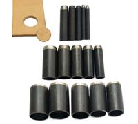 Ensemble D'outils De Coupe De Cercle En Cuir-perforateur De Trou En Cuir, Trou De Matrice De Coupe Ronde Pour Ensemble En, 15 Pièces Poinçons À Œillets Ronds | Pour Les Passionnés Du Travail Du C