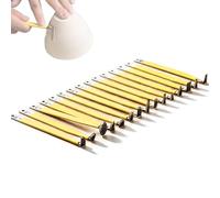 Ensemble d'outils de coupe de poterie, 15 pièces d'outils de sculpture d'argile avec pointes en acier tungstène, outils légers et portables pour la création de céramique