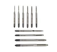 Ensemble d'outils de coupe pour tarauds de machine adaptés pour filetage avec cannelure droite en acier rapide pour atelier et réparation