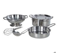 Kids In The Garden - Set ustensiles pour cuisine d'été enfant argenté G