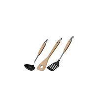 Ensemble d'outils de cuisine Snow Peak CS-217 louche, spatule, tourneur en n...