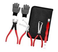 Ensemble D'outils De Déconnexion De Connecteurs Électriques Pratiques De 5 Pièces Avec Des Gants Pour Libérer Les Dommages Déconnexion Automobile Et Efficaces Kit De Pinces De