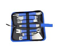 Ensemble d'outils de démontage de garniture de voiture - 7 pièces outils de levier en nylon durable, extracteur de clip de panneau de poignée ergonomique, kit de démontage de tableau de bord de rembou