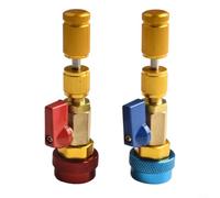 Ensemble d'outils de démontage et d'installation de valve automobile compatible avec les valves de port de charge R134A pour un service précis du système de climatisation