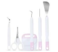 Ensemble D'outils De Désherbage En Vinyle Artisanal Diy, Kit D'outils De Base D'artisanat En Carton Pour Cricut Maker Silhouette/Vinyle Oracal