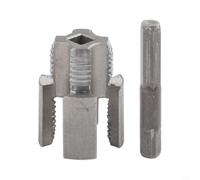 Ensemble d'outils de filetage de tuyau d'eau PPR en PVC - Ouvre-filetage en acier au carbone - Enfile-filetage interne et externe pour plomberie et bricolage (SKU)