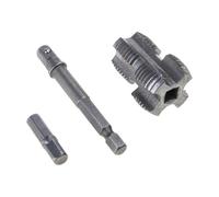 Ensemble d'outils de filetage professionnel complet en PVC pour perceuse électrique