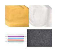 Ensemble d'outils de gaufrage sur feuille métallique - Feuilles d'aluminium à double face, support d'art créatif, kit de gravure éducative, design sur feuille réutilisable | B