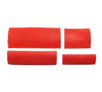 Ensemble d'outils de granulation de 4 pièces de granulés de caoutchouc de peinture murale pour décoration de peinture murale DIY