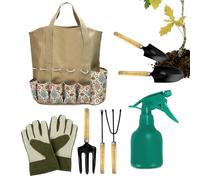 Ensemble d'outils de jardin, accessoires de plantation d'extérieur | Set d'outils manuels pour jardinage | Pour jardiniers, débutants, maman, grands-parents, hommes, femmes, , amis