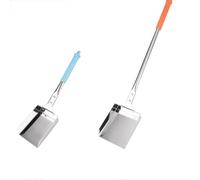 Ensemble d'outils de Jardin Portables en Acier Inoxydable (2 Outils à Main avec Manche en Plastique) for Plantes d'intérieur et d'extérieur(Small+Large)