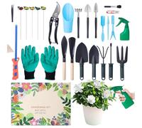 Ensemble d'outils de jardinage - Calendrier de compte à rebours, ensemble d'outils de jardinage pratique de 24 jours | Coffret cadeau festif pour femmes, mères, amateurs de jardin | Parfait pour