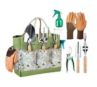 Ensemble D'outils De Jardinage - Outil De Jardinage Robuste - Outil Renforcé pour Ameublir la Terre Et Planter, Désherbeur Manuel pour Jardiniers