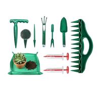 Ensemble d'Outils de Jardinage | Outil de Plantation à Main | Tapis De Rempotage,pour Légumes Tomates Poivrons Fleurs Culture Intérieur Extérieur