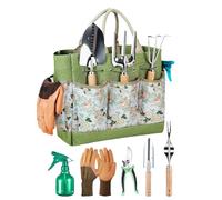 Ensemble d'outils de jardinage - Outils de jardinage robustes | Fournitures de jardinage pour élagage manuel désherbage et | Plantation de l'évaluation et de l'aération du sol