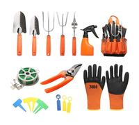 Ensemble d'outils de jardinage - outils en acier inoxydable, cisailles et pelle à main pour jardin et jardin | Pour femmes hommes passionnés cadeau anniversaire Noël fête des mères